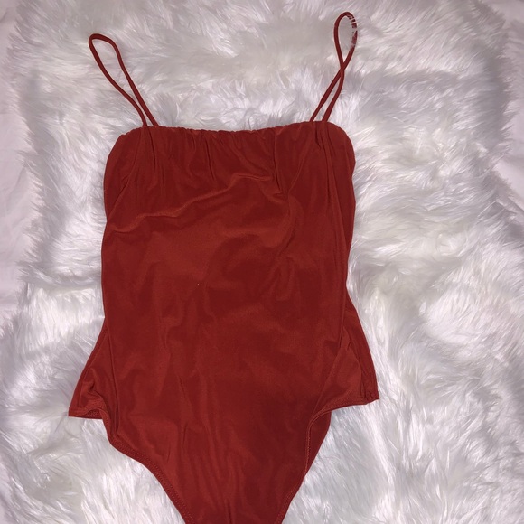 Rust Colored Bodysuit - Picture 2 of 2